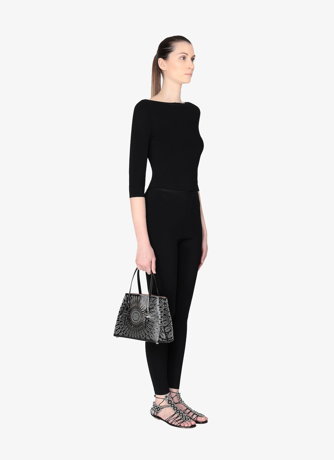 Handbags ALAÏA BLACK HANDBAGS